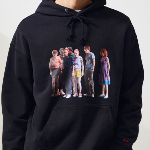 stranger things logo hoodie
